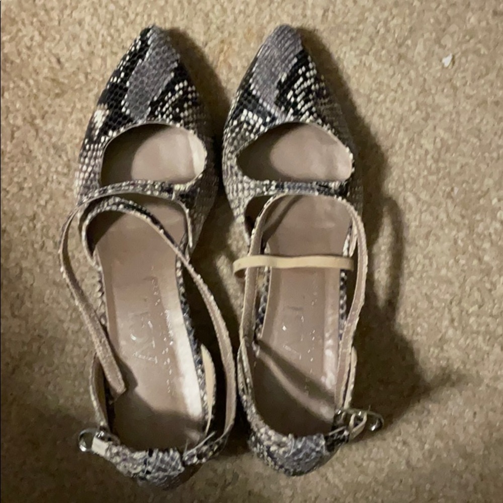 AGL Italian snakeskin shoe sz 40